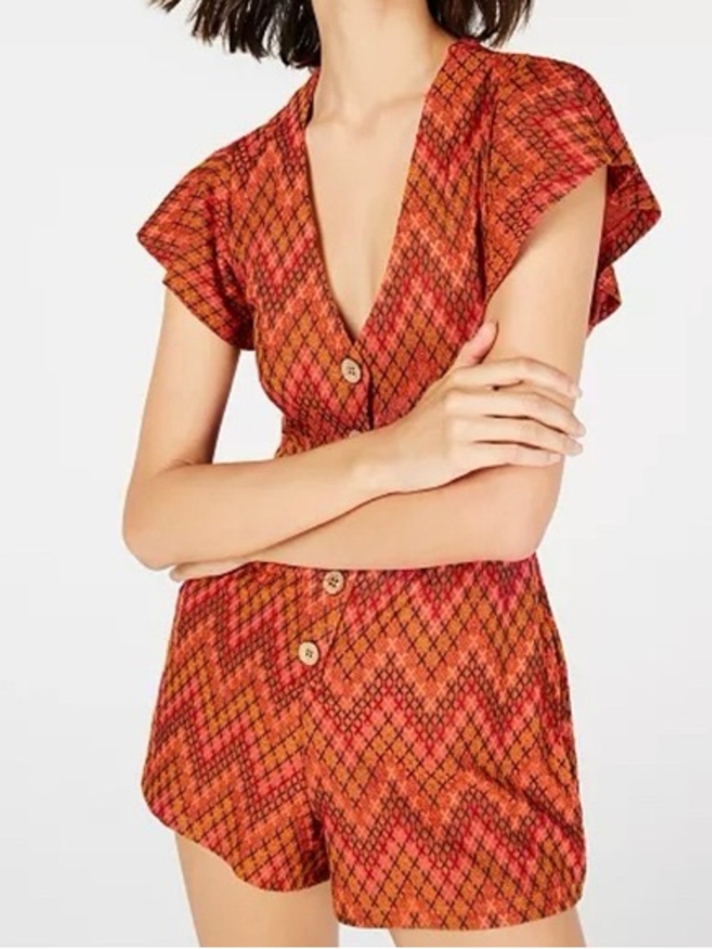 Free People Phoenix Romper // Size Small
